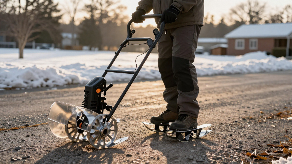 best skid shoes for snow blowers on gravel