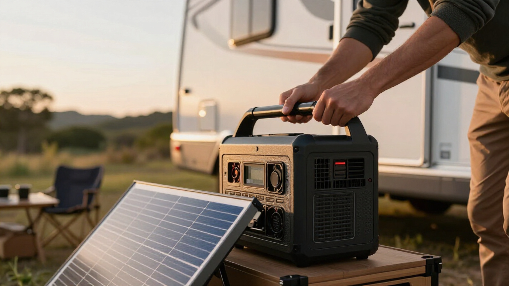 solar generator for rv camping for bug out bags
