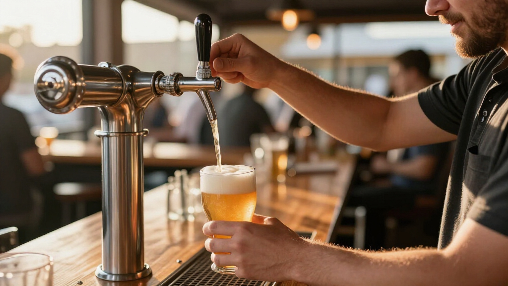 draft beer faucet set