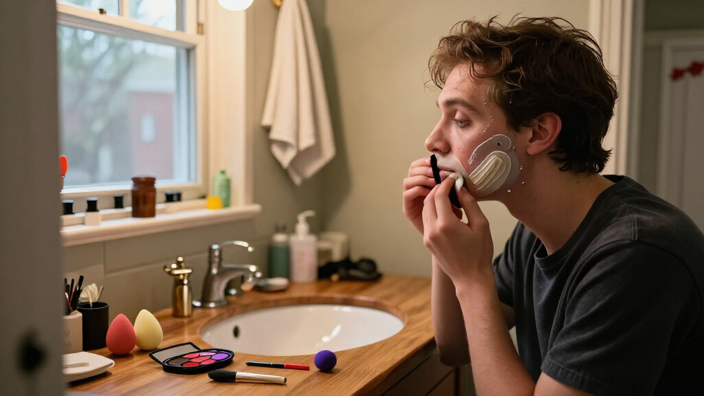 Halloween special effects makeup prosthetics