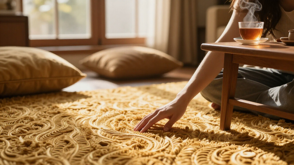 yilong 100 percent silk carpet