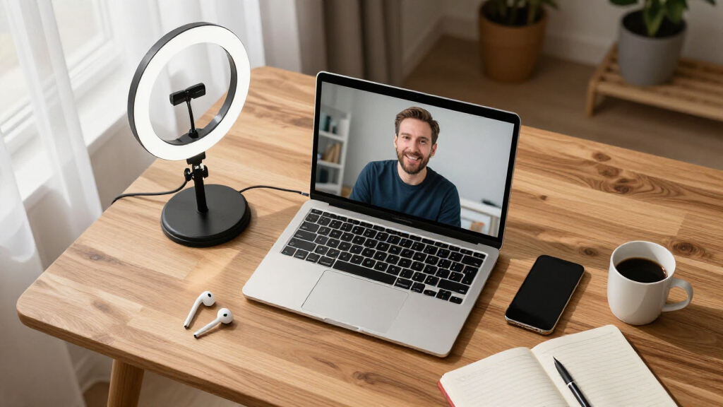 ring light kit for video calls