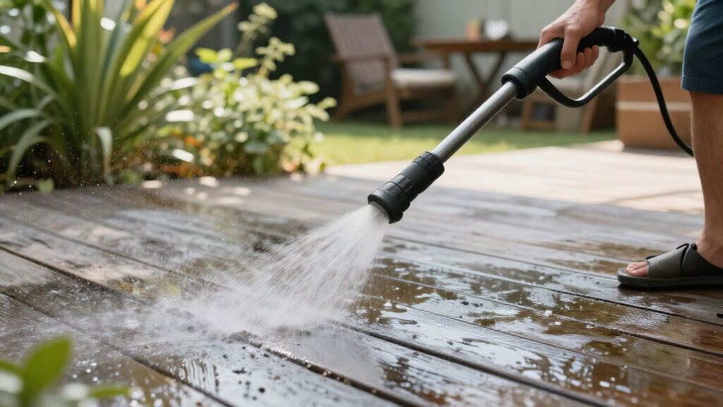 pressure washer for deck cleaning