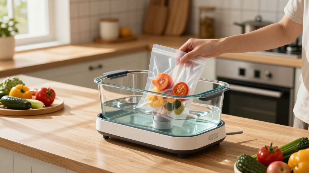 immersion circulator sous vide cooker
