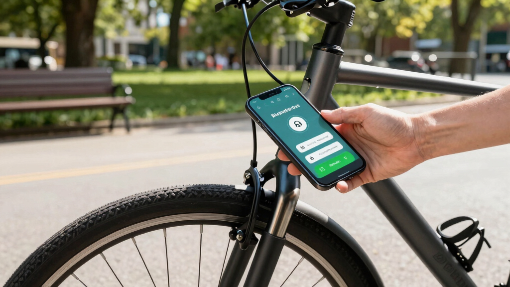 smart bike lock bluetooth key