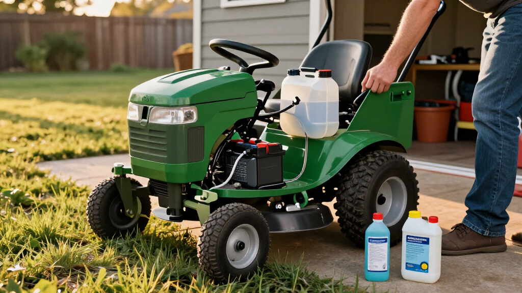 best riding lawn mower winterization kits