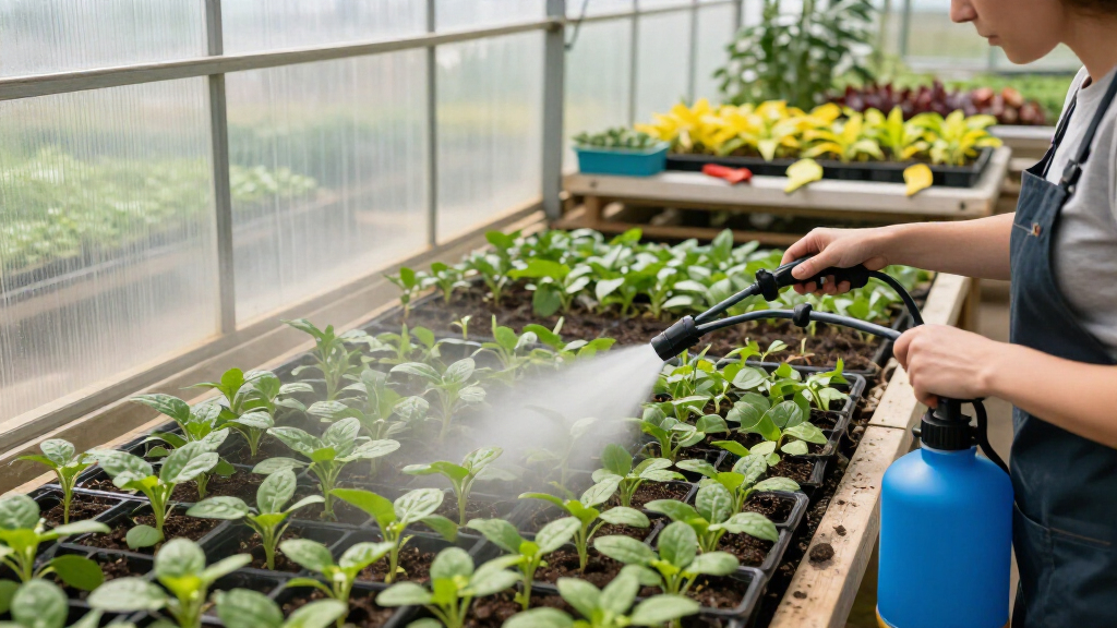 best misters for greenhouse propagation areas