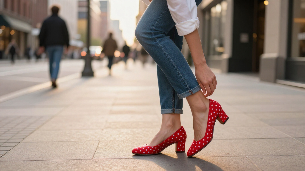 best polka dot pumps