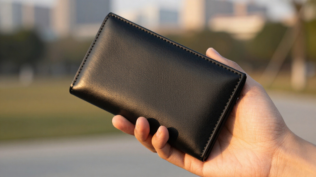 vegan leather travel wallets for minimal carry
