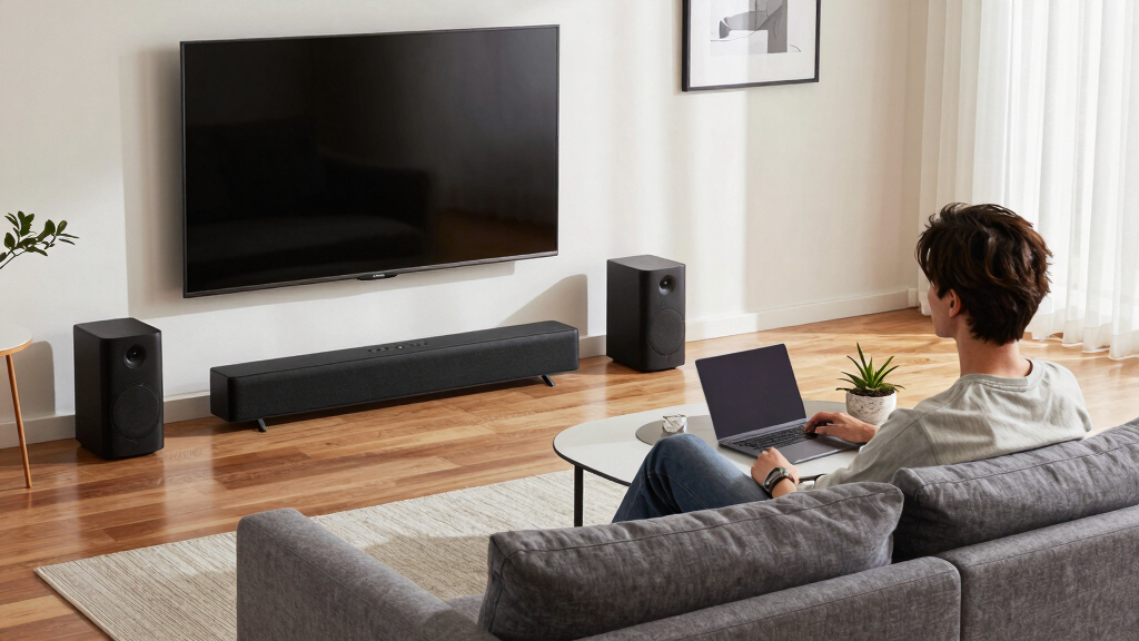 premium soundbar with subwoofer