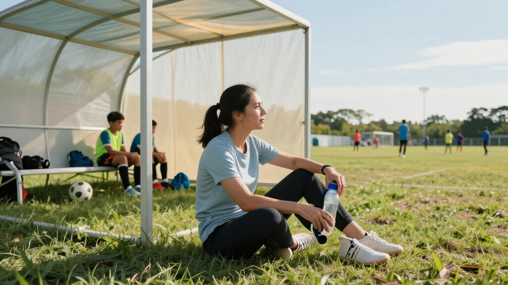 sideline sun shelters for sports parents