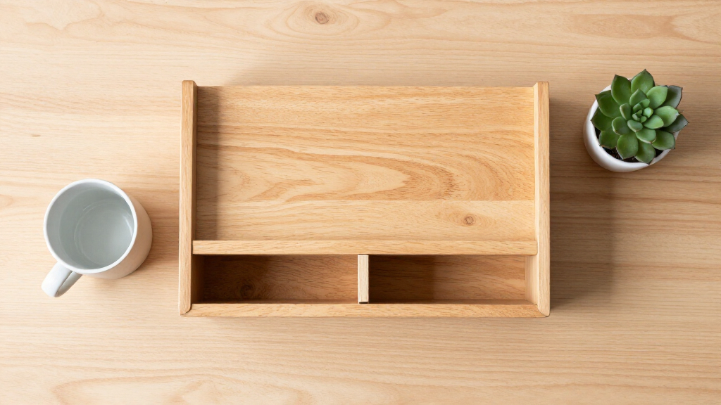 wooden desk organizers