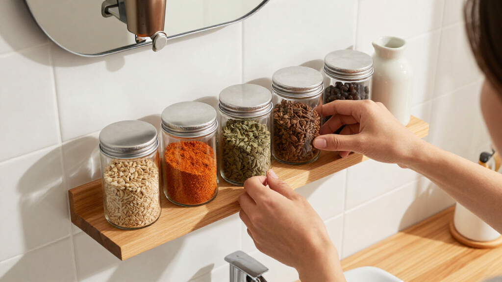 best bathroom spice racks