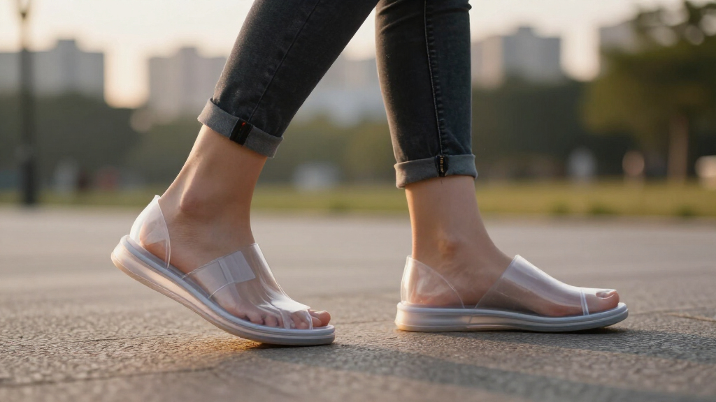 best transparent slip-on shoes