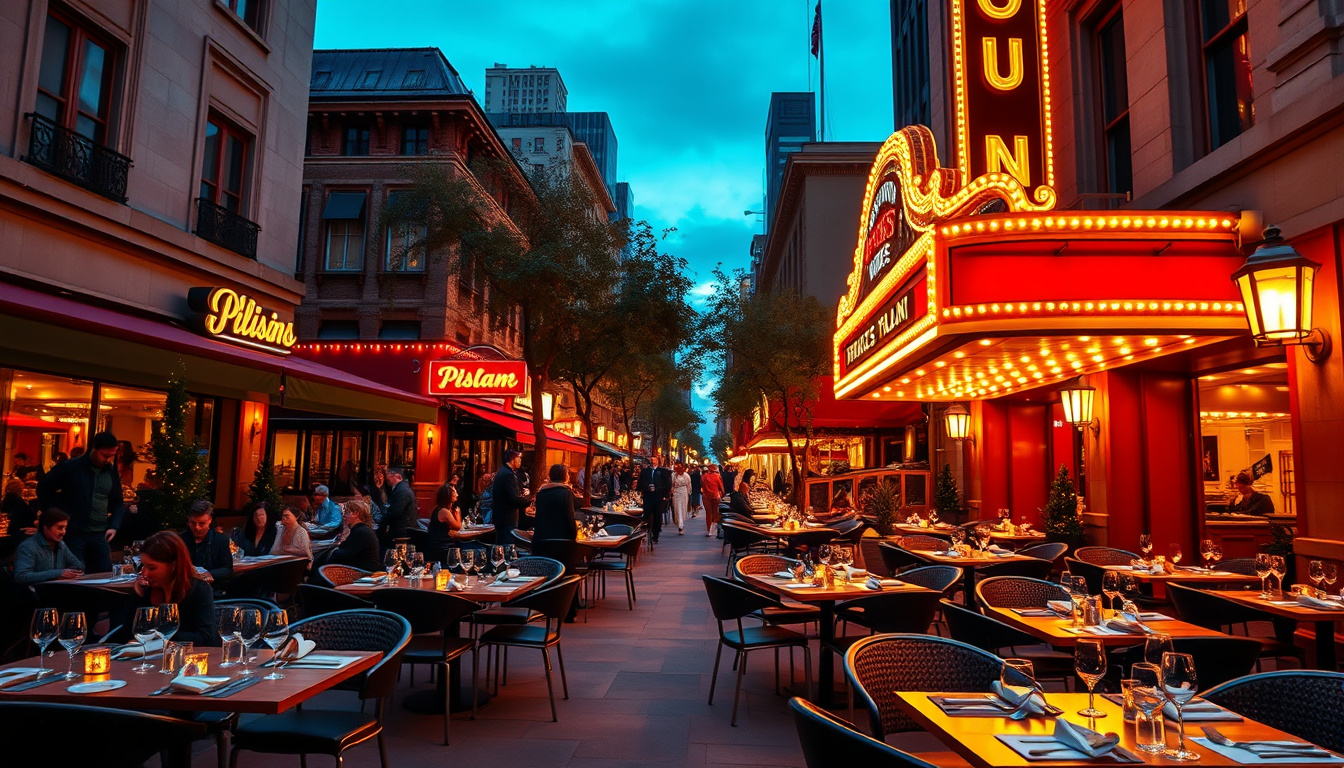 Top Spots for a Perfect Dinner Before a Show Near 7th Ave
