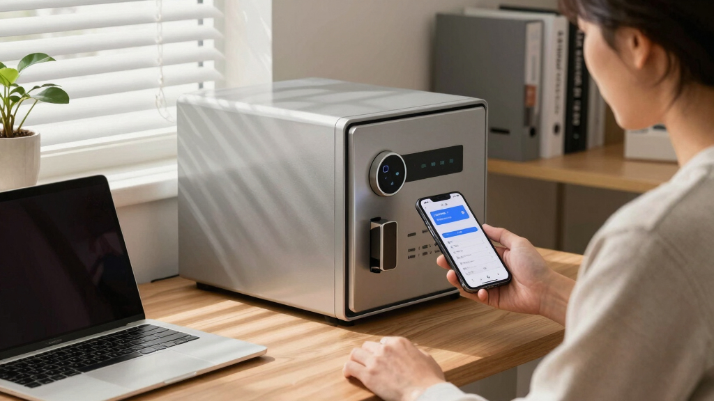 best smart safe with app alerts for IRA paperwork