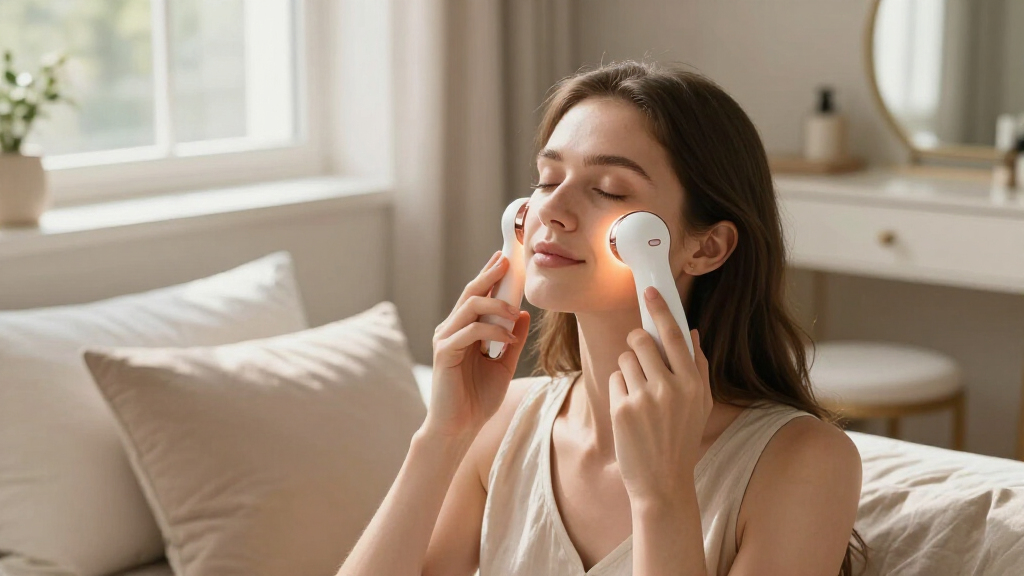 best ems facial massager with heat