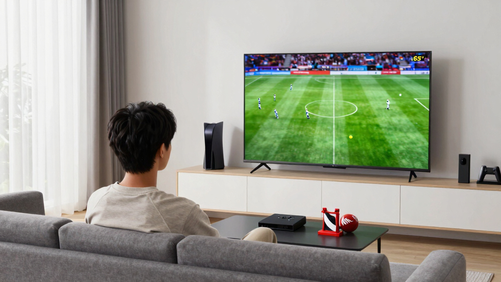 gaming TVs for soccer fans