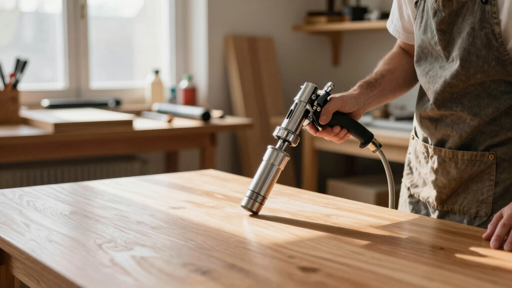 HVLP paint sprayers for woodworking