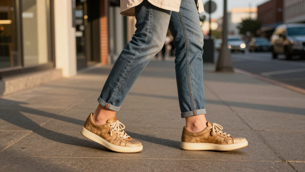 best square toe sneakers