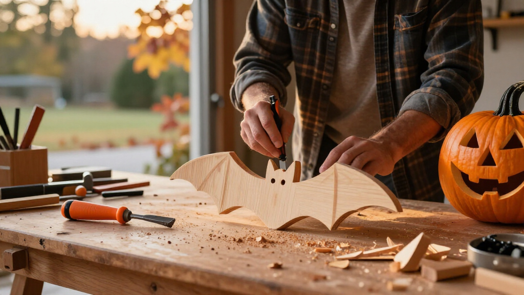 Halloween woodworking supplies