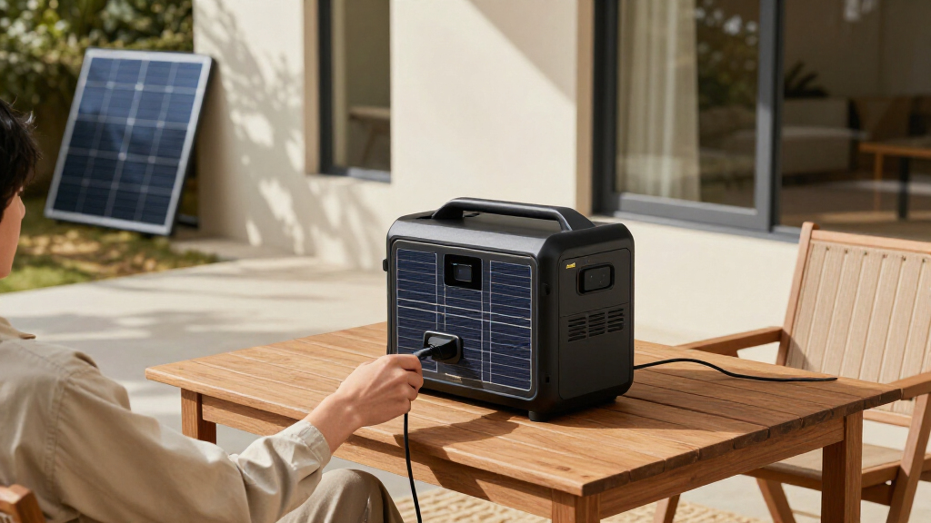 solar generator for home backup