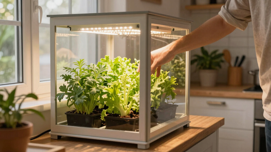 best enclosed grow cabinet for vegetables