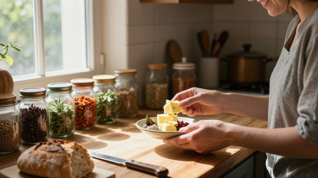 assorted butter seasoning sampler
