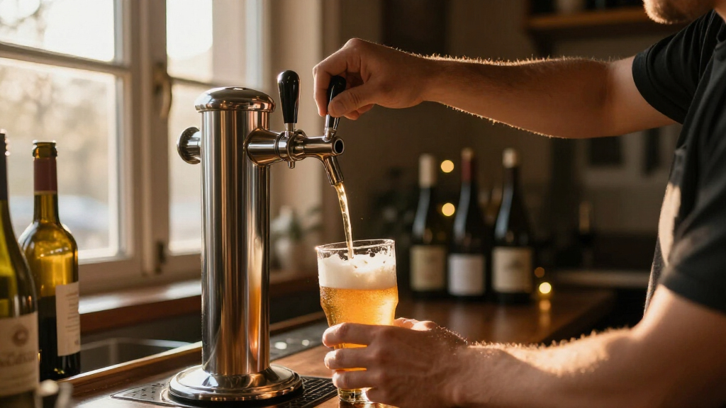 beer kegerators for home bar