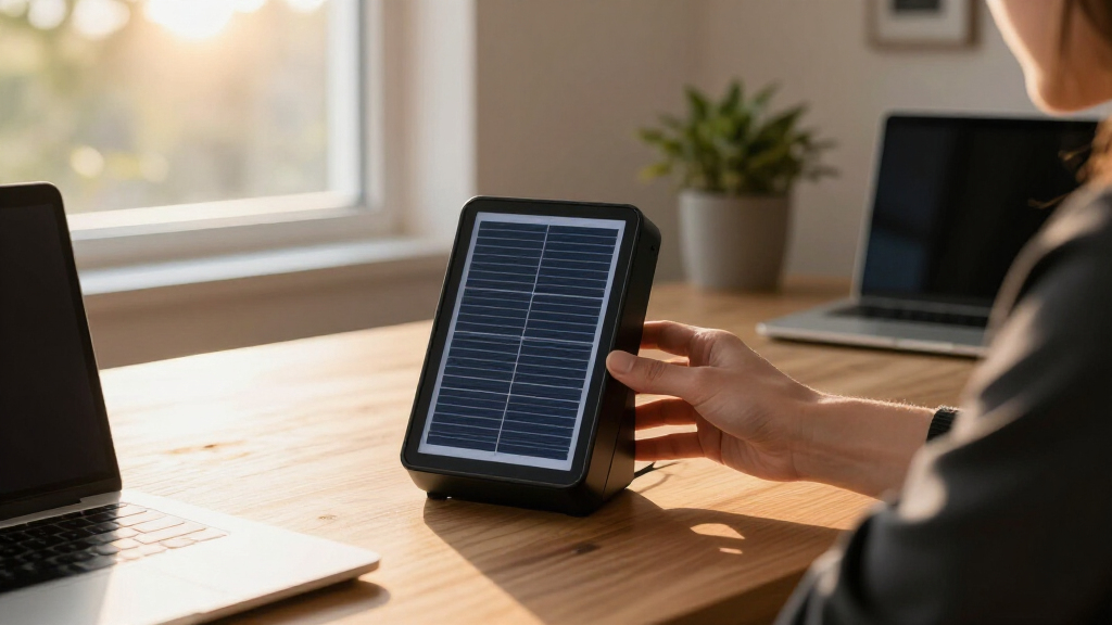 solar-powered desk lamps