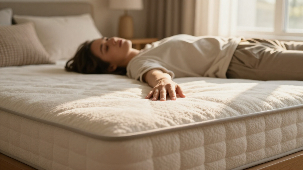 mattress topper for motion isolation