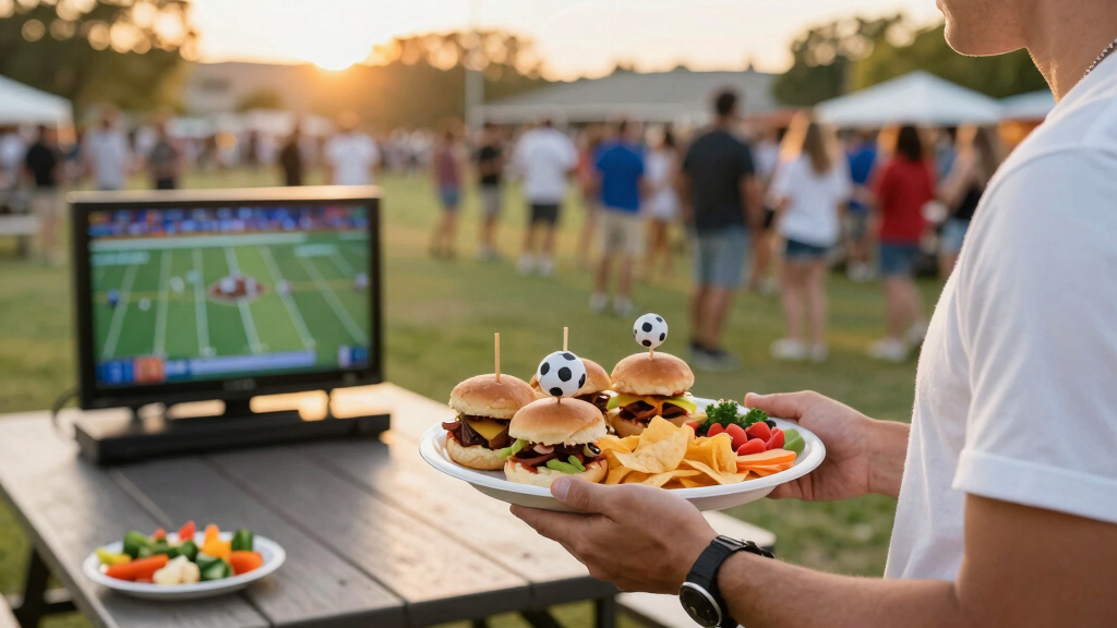 soccer fan party snacks