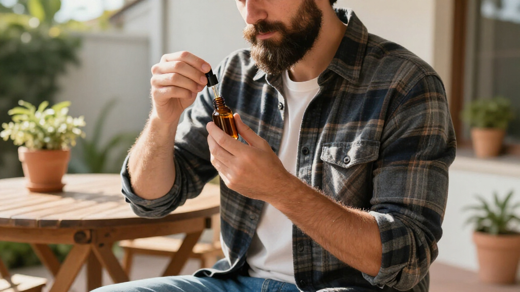 beard oil for men