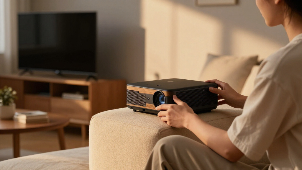 best UST projector cabinet for living room