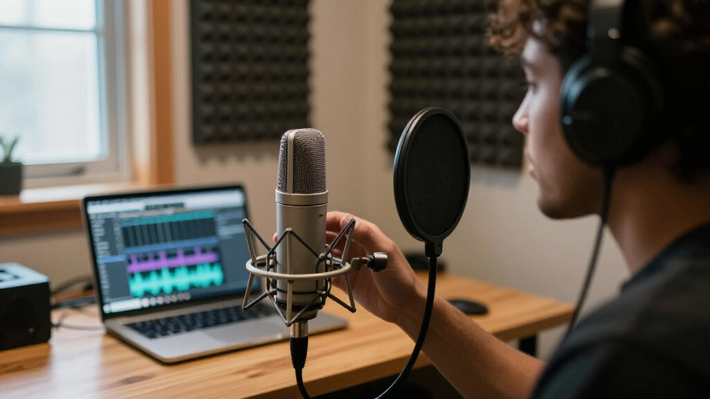 condenser microphone for studio
