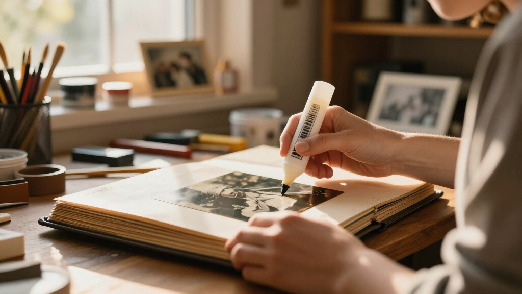 archival glue pens for photo albums