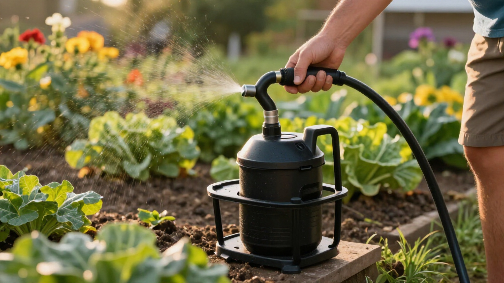 best rainwater pump kit for irrigation