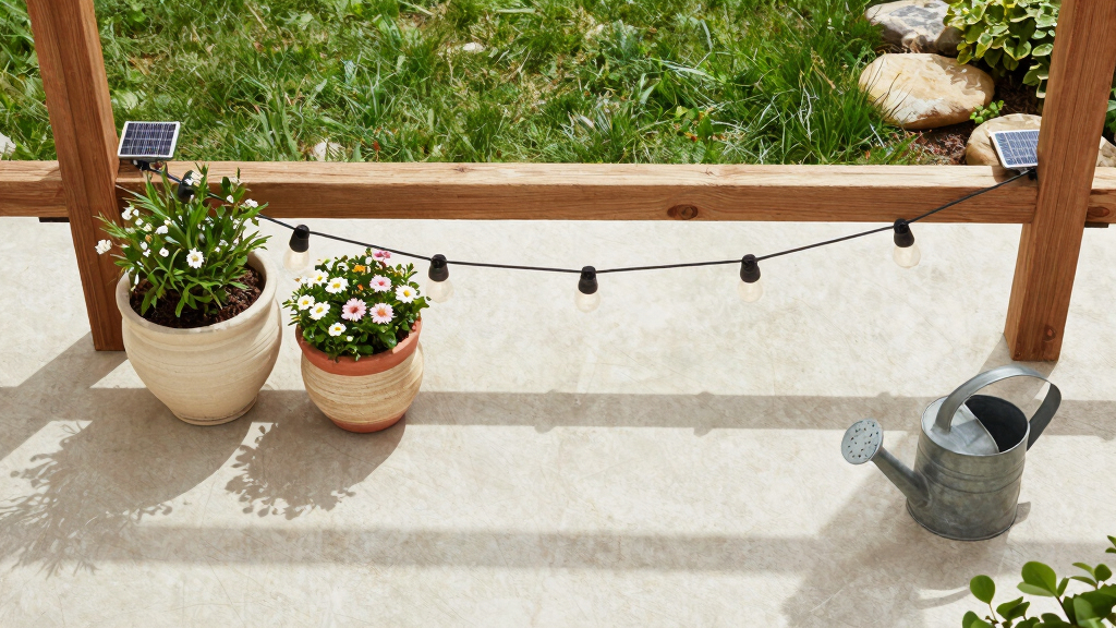 garden solar string lights