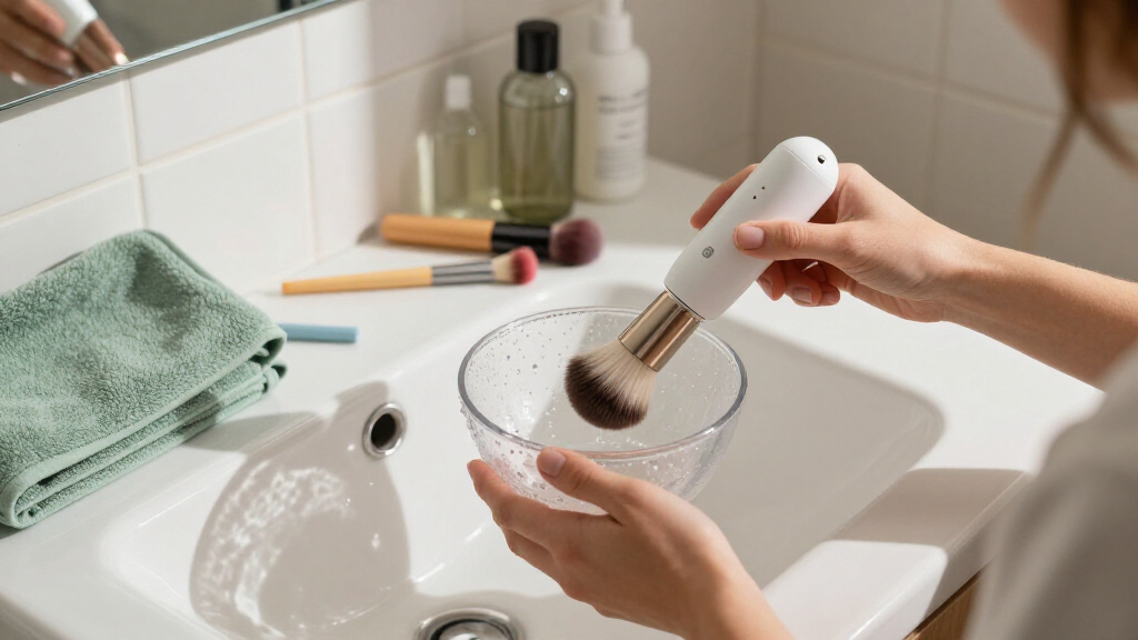 electric makeup brush cleaners