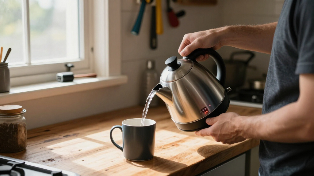 electric kettle with temperature control