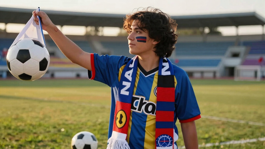 soccer fan apparel and accessories