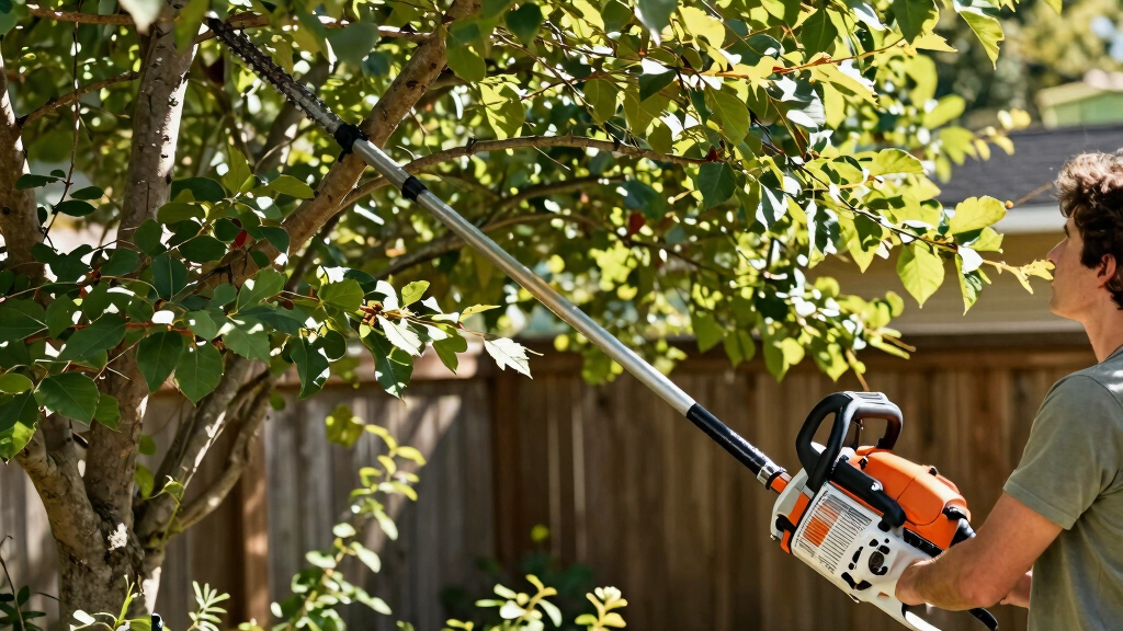 best gas pole saws for high branch pruning