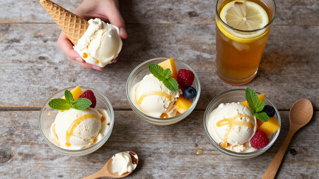 ice creams with natural ingredients only