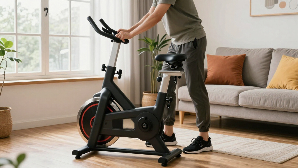 compact foldable exercise bike