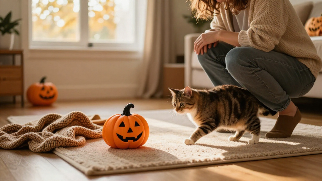 Halloween cat toys