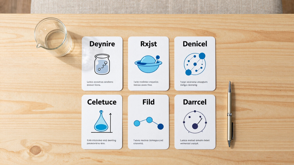 science reference flashcards
