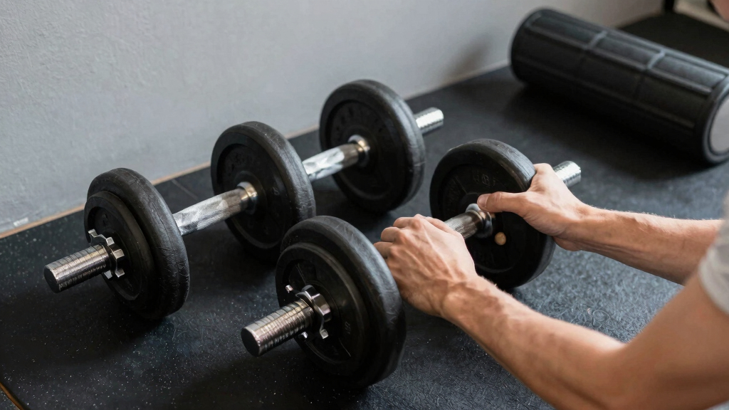 adjustable dumbbells for home gym