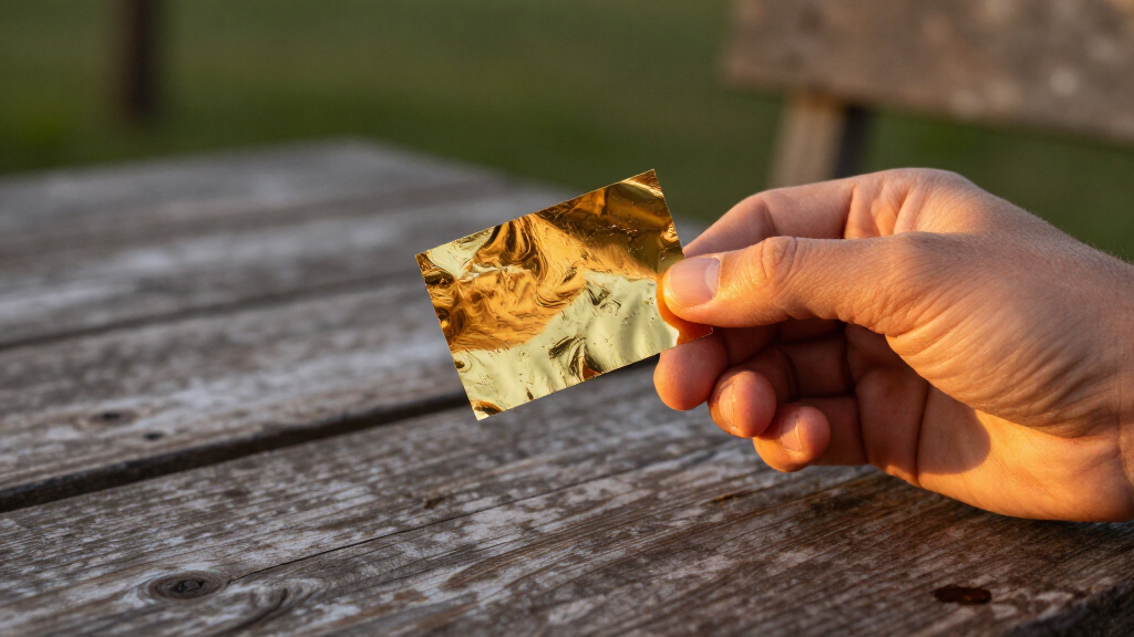 gold foil notes