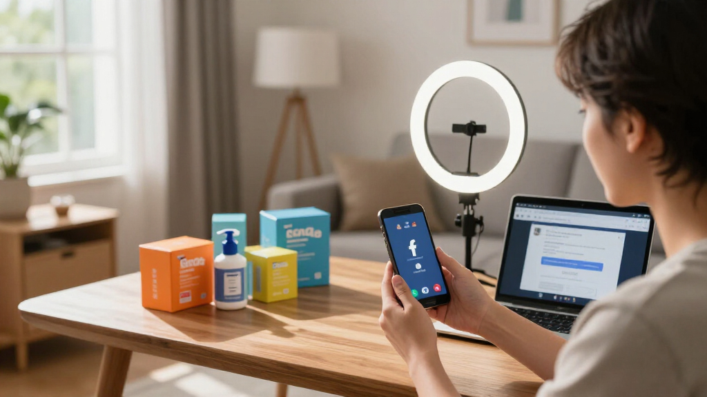 ring lights for facebook live selling