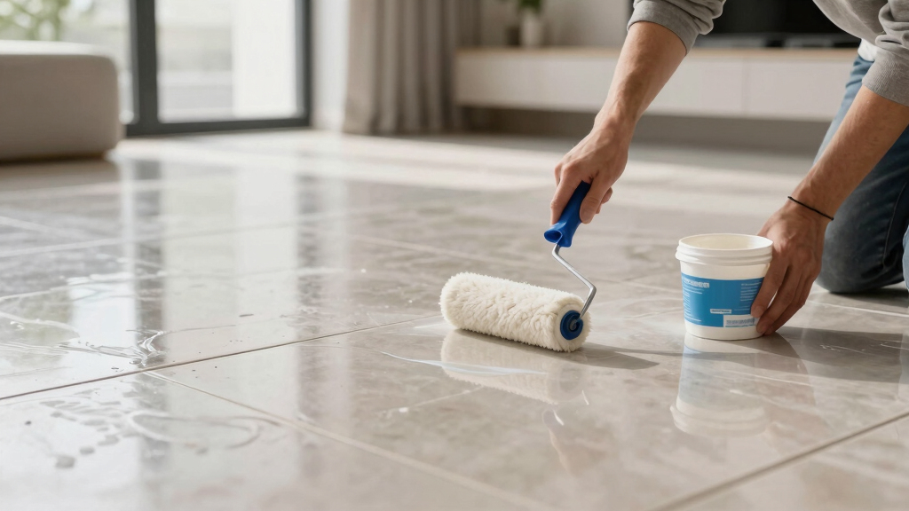 sealer for tile floors and shine